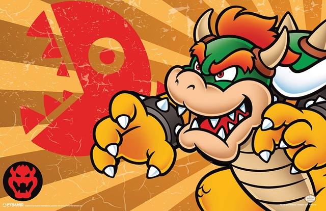 Super Mario Bowser 11x17 Poster